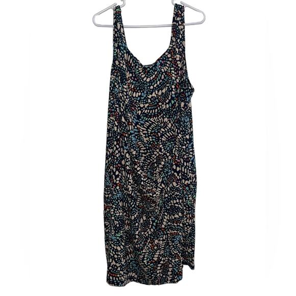 NWT! Nic + Zoe Mosaic Dots Colorful Sleeveless Sheath Dress - Size 2X - Picture 9 of 12